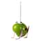 Glitzhome® 9" Metal Glossy Frog Outdoor Garden Birdhouse